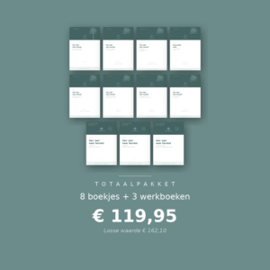 Totaalpakket — Alle 8 boekjes en alle 3 werkboeken