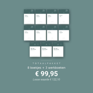 Totaalpakket — Alle 8 boekjes en alle 3 werkboeken